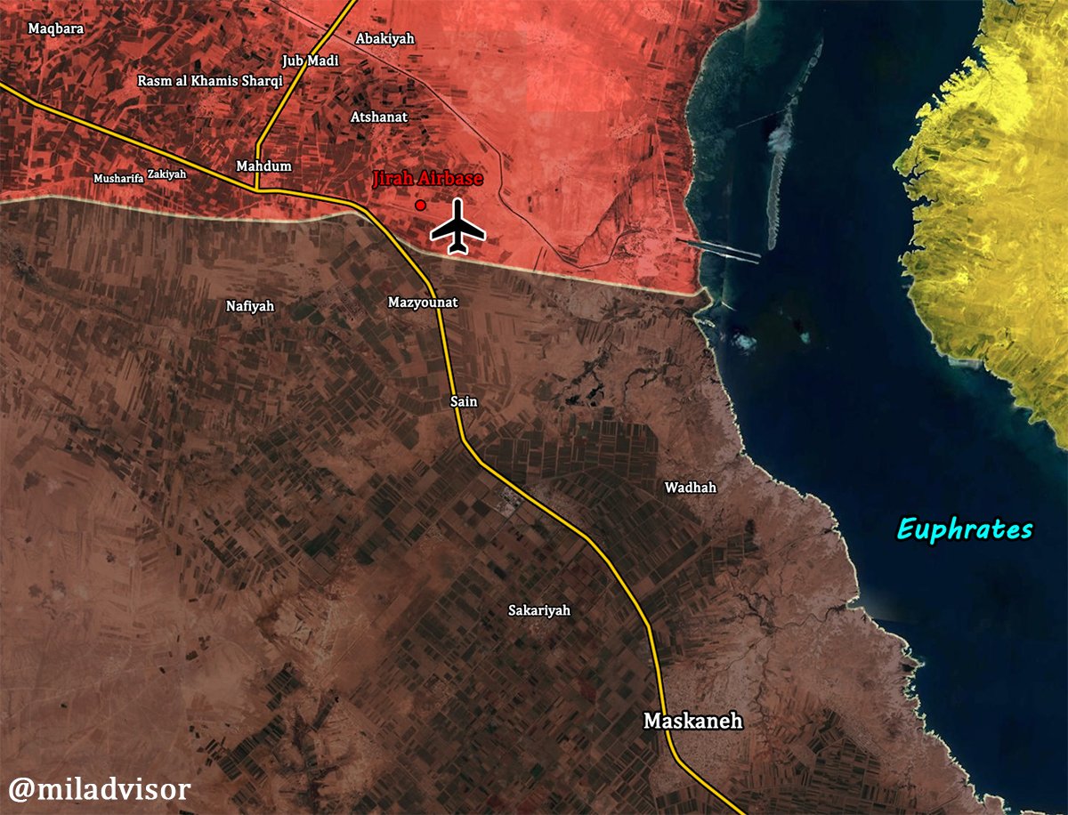 Tiger Froces Liberated Strategic Jirah Military Airbase From ISIS In Eastern Aleppo