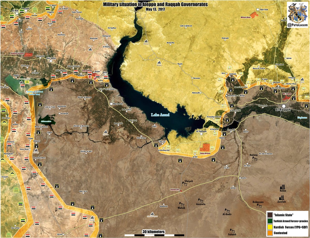 Syrian Army Advancing Towards Raqqah Province After Liberation Of Jirah Military Airbase