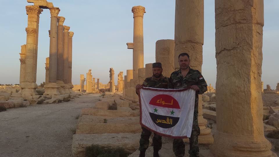 Liwa al-Quds Fighters In Palmyra Countryside - Photo Report