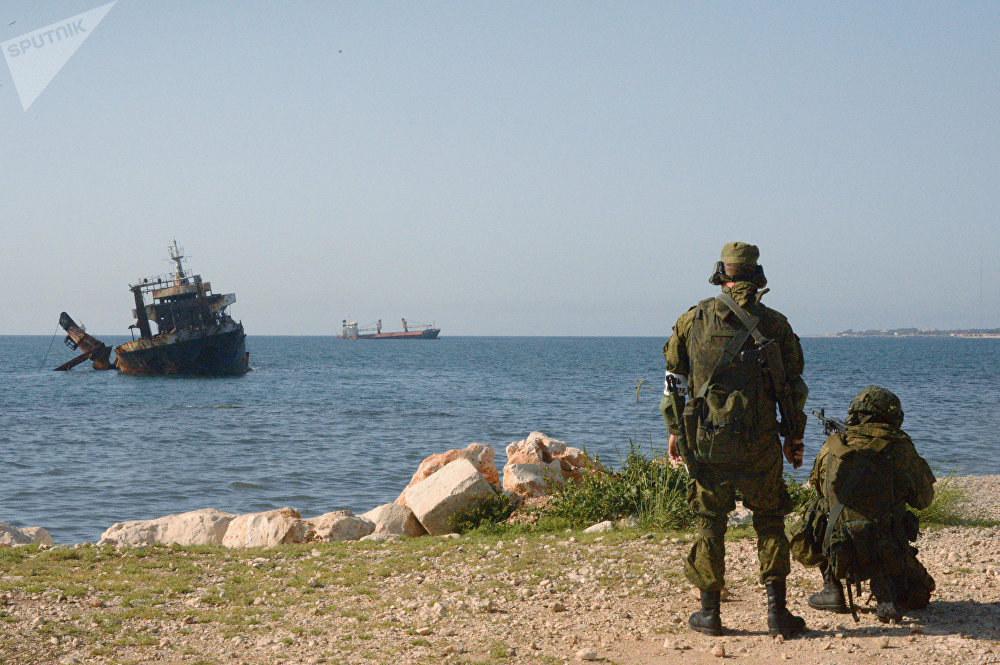 Russian, Syrian Marines Hold Joint Firing Drills In Tartus - Photo Report