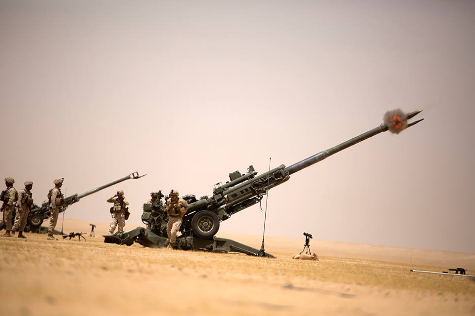 US Military Deploys New Marine Artillery Unit Ahead Of Offensive On ISIS-Held Raqqah