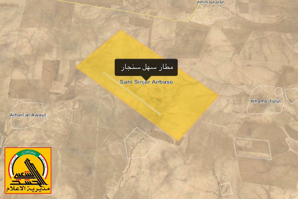 Popular Mobilization Units Liberated Sahl Sinjar Airbase West Of Mosul