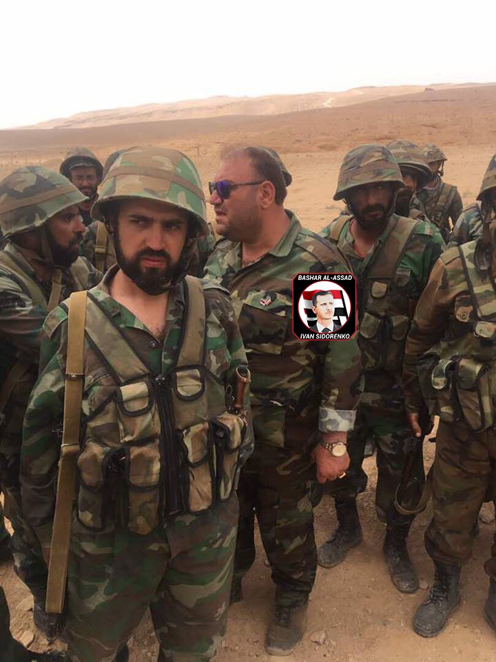 Syrian Army 5th Assault Corps Entered Arak Gas Field Area East Of Palmyra - Reports