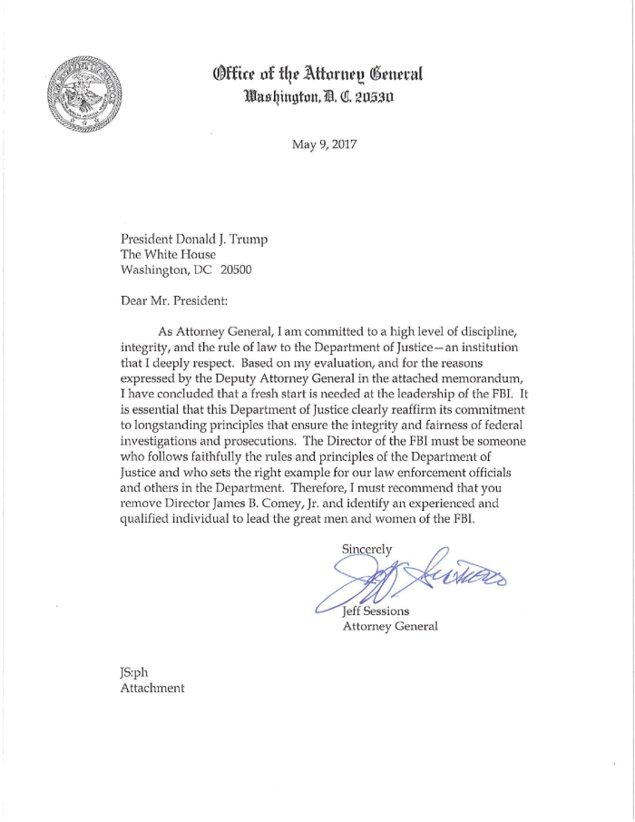 Who Was Behind the Firing of FBI Director James Comey? What Political Interests are Being Served? Who is Andrew McCabe?