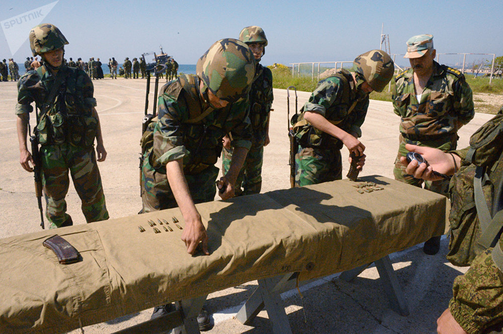 Russian, Syrian Marines Hold Joint Firing Drills In Tartus - Photo Report