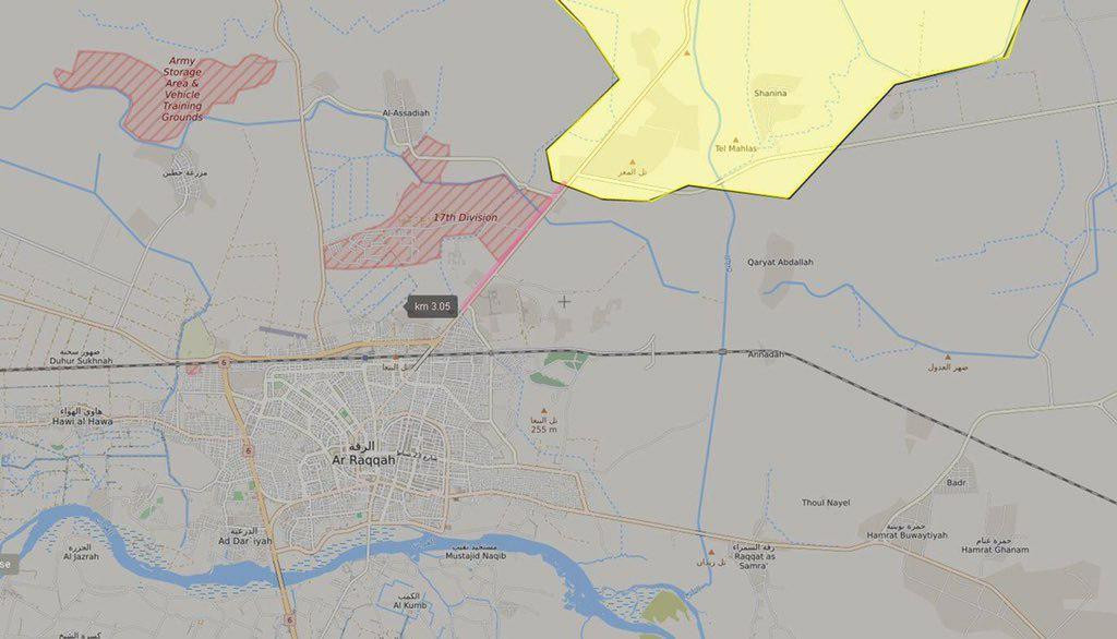 Syrian Democratic Forces Seized Three Villages In Northern Raqqa Countryside