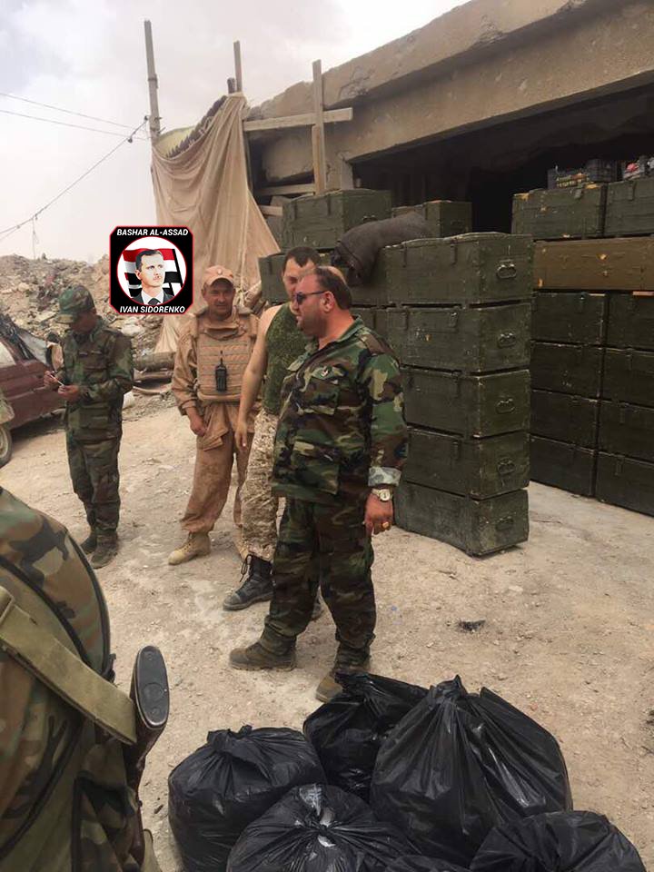 Syrian Army 5th Assault Corps Entered Arak Gas Field Area East Of Palmyra - Reports