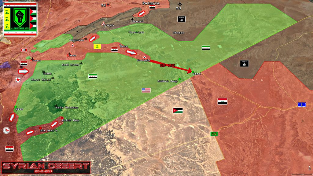 Syrian Government Forces Recapture 50 km Of Border With Jordan (Video)