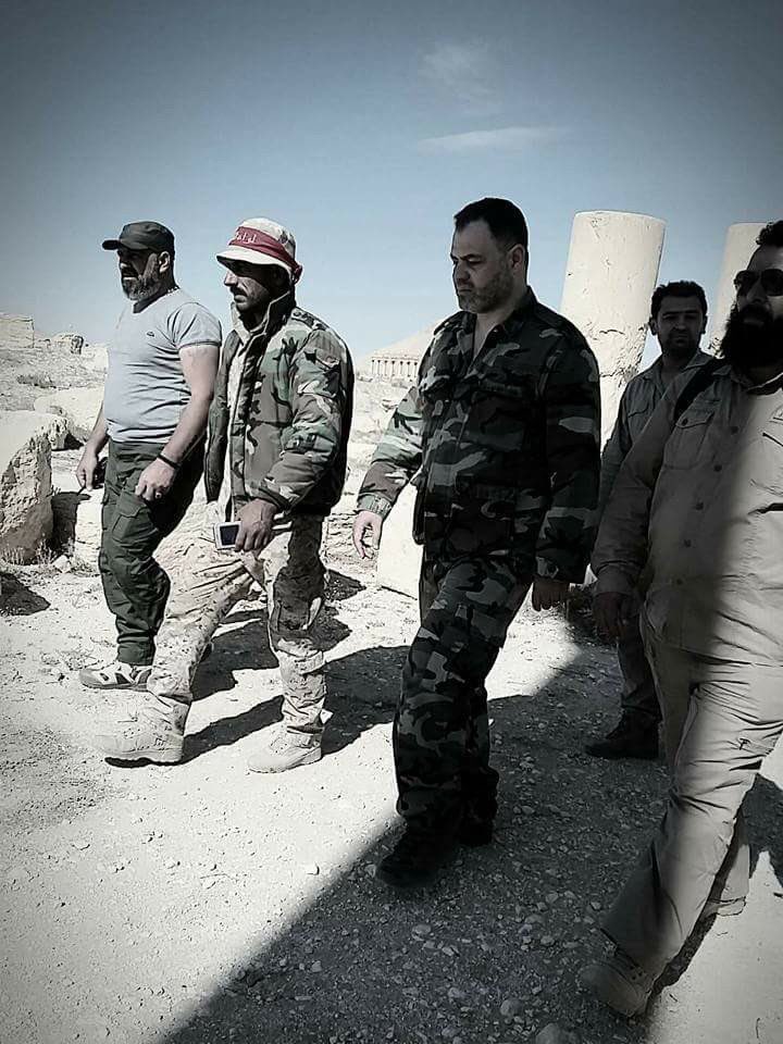 Liwa al-Quds Fighters In Palmyra Countryside - Photo Report