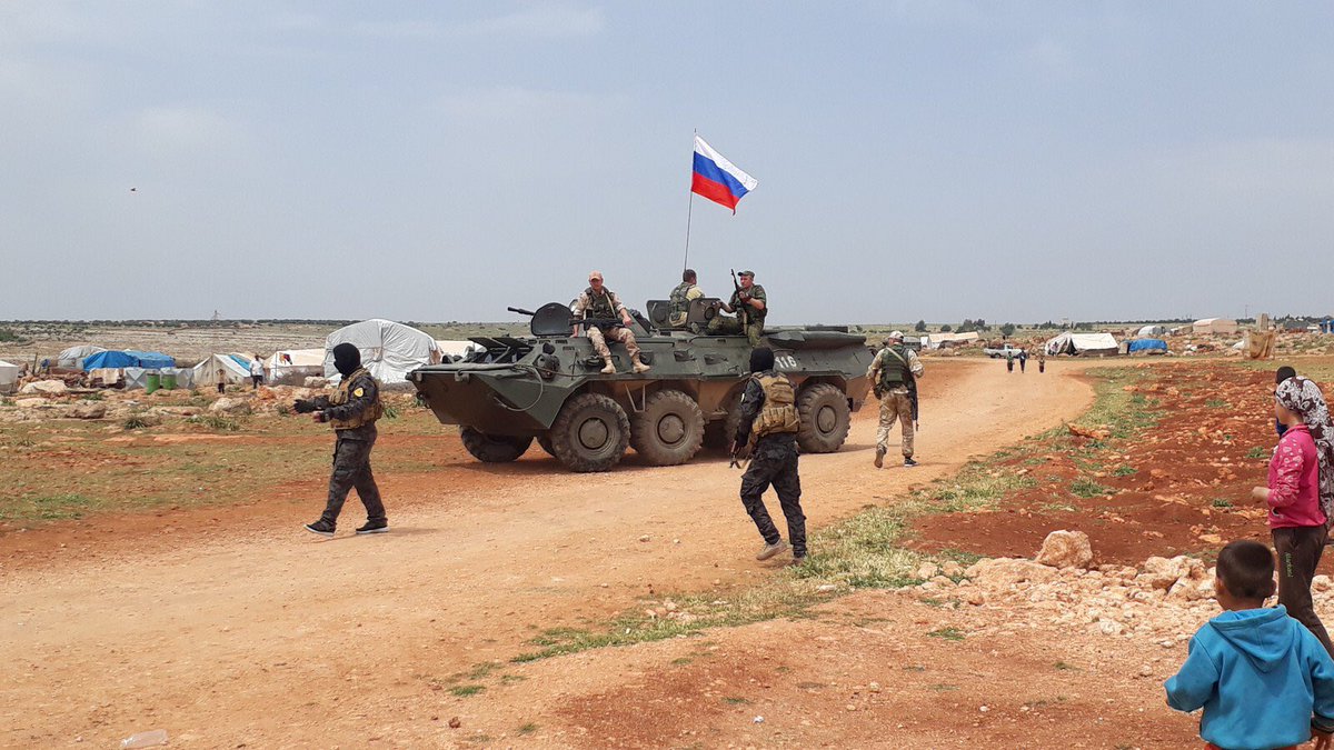 Russian Military Servicemen Visited Rubar Refugee Camp Recently Shelled By Turkey (Photos)