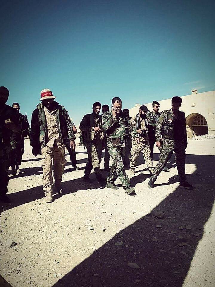 Liwa al-Quds Fighters In Palmyra Countryside - Photo Report