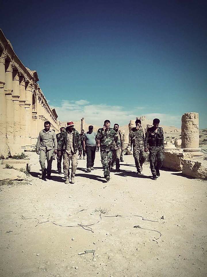 Liwa al-Quds Fighters In Palmyra Countryside - Photo Report