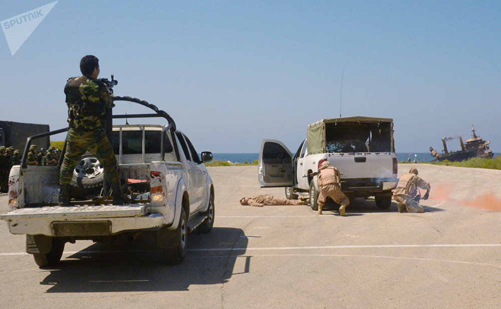 Russian, Syrian Marines Hold Joint Firing Drills In Tartus - Photo Report