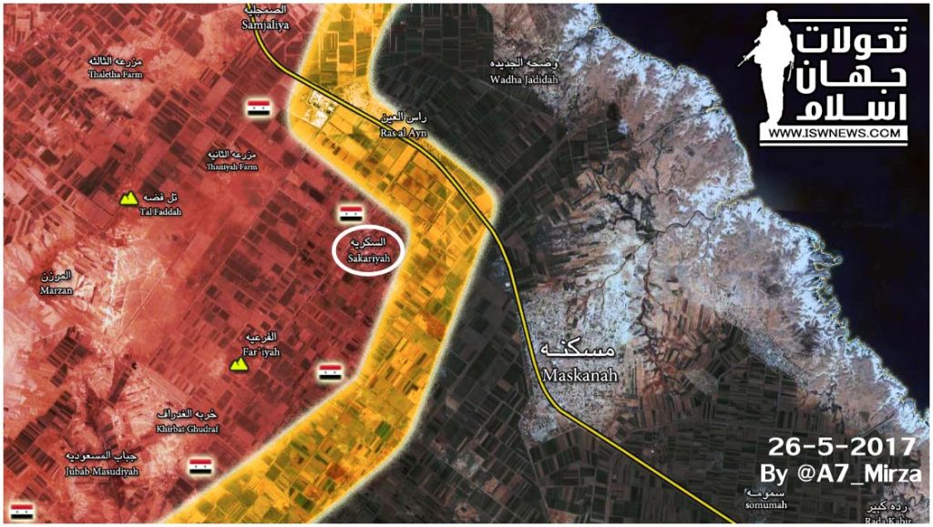 Tiger Forces Increase Pressure On ISIS Stronghold Of Maskana, Liberate Al-Sukariya