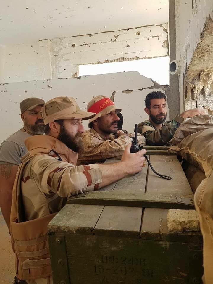 Liwa al-Quds Fighters In Palmyra Countryside - Photo Report