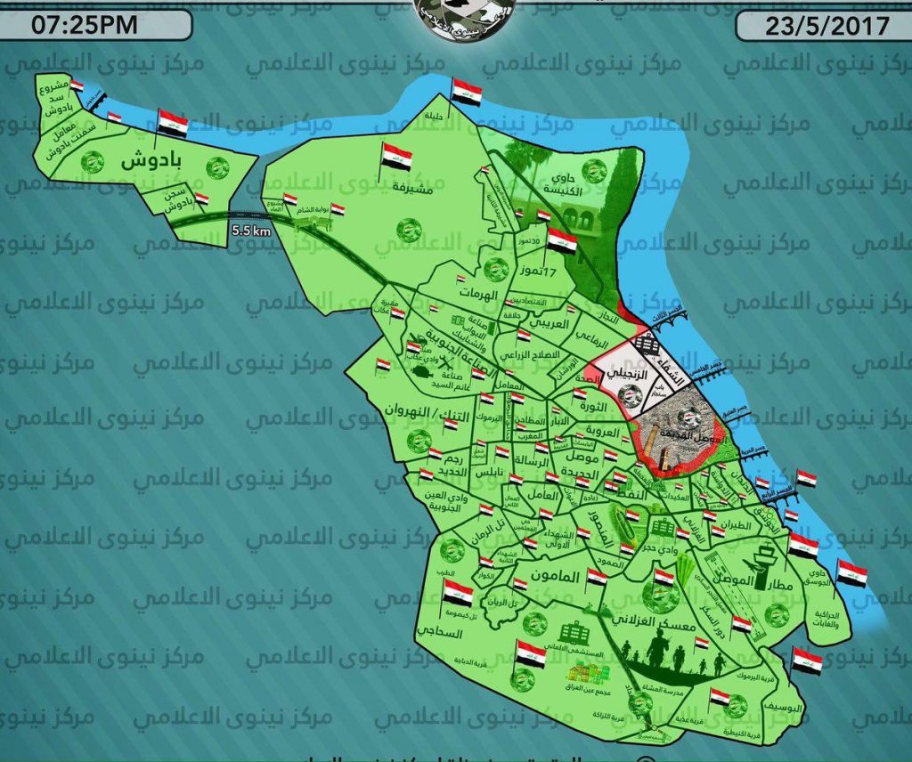 Iraqi Army is preparing to liberate the last ISIS strongholds in Mosul city