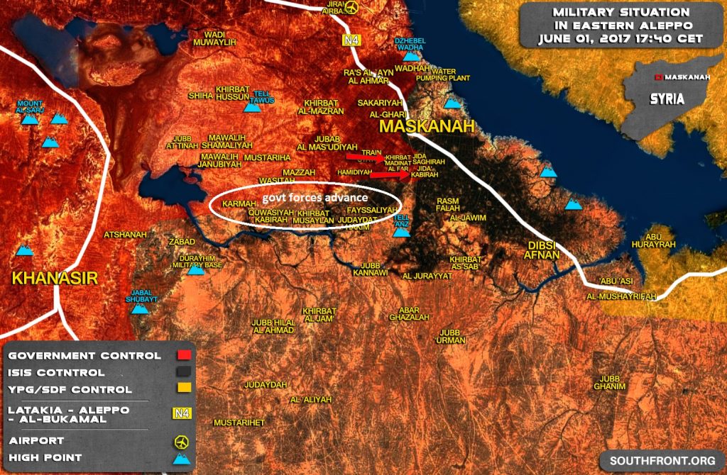 ISIS Terrorists Retreating From Maskanah Plain - Reports