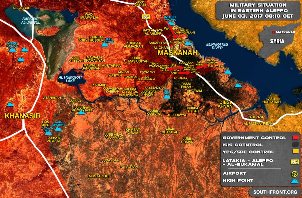 Syrian Army Destroyed 101 ISIS Vehicles, Liberated 22 Villages