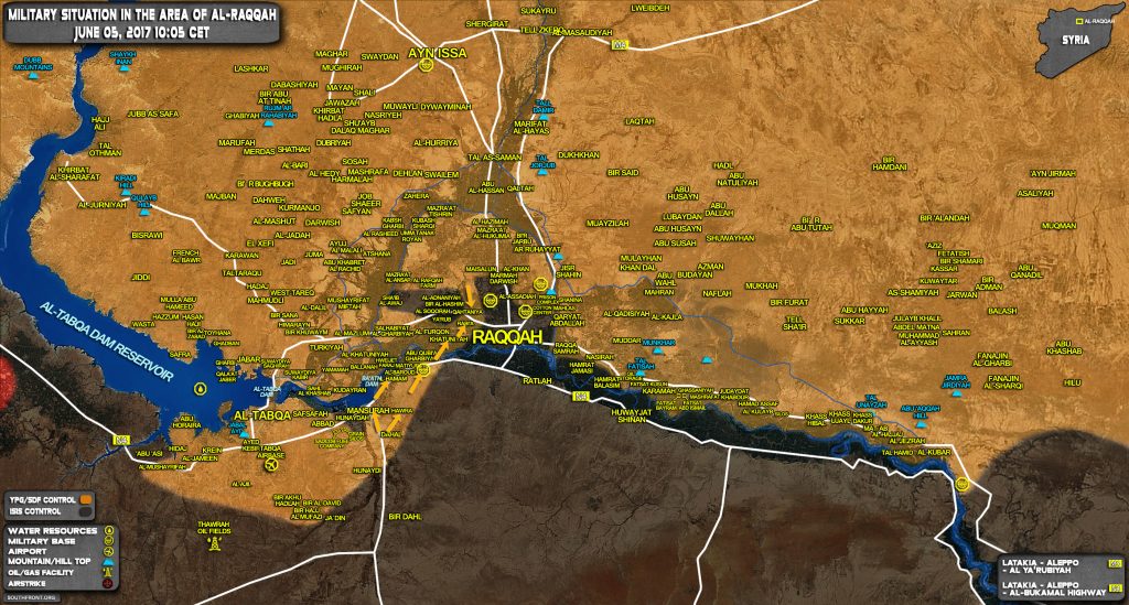 US-backed Forces Capture 4 Villages From ISIS, Encircle 4 More Near Raqqah