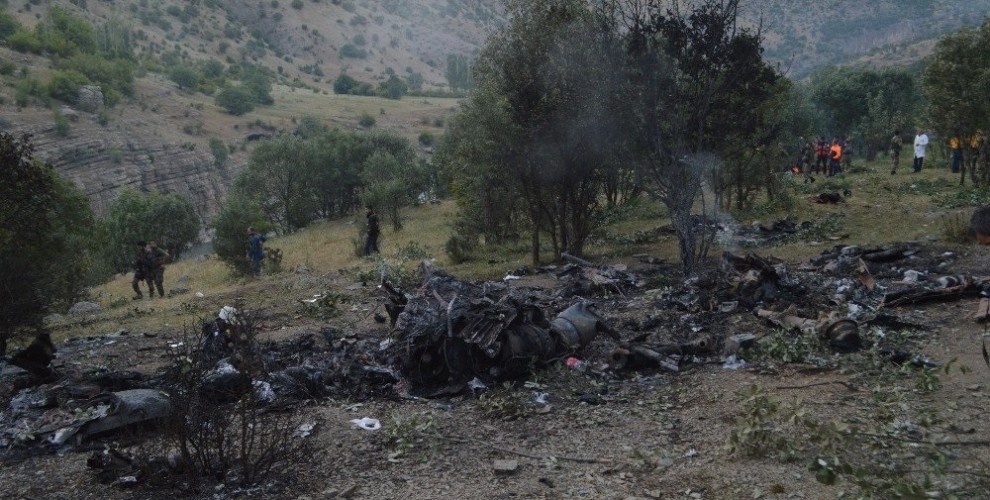 PKK Claims Downing Of Turkish Military Helicopter In Turkish Sirnak Province