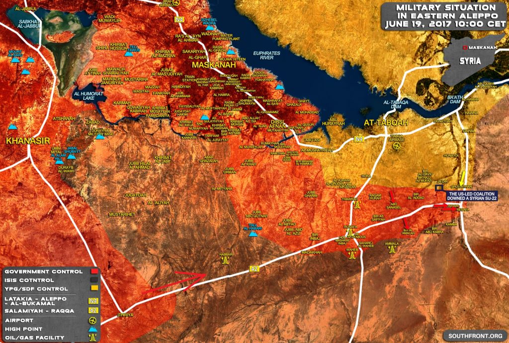 Syrian Army Opens Another Front Against ISIS, Advances From Ithriyah Towards Raqqah Province - Reports