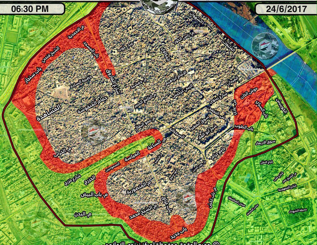 Iraqi Army Liberates Mar Toma Church Area From ISIS In Mosul