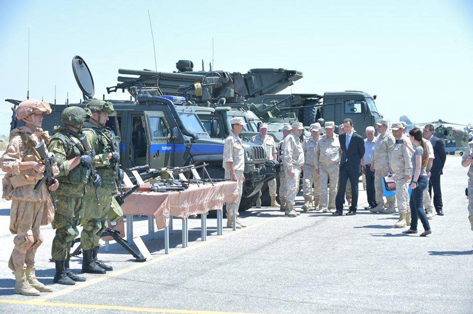 President Assad Visited Russian Khmeimim Air Base In Syria (Photo Report, Video)