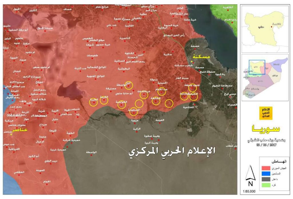 Syrian Army Destroyed 101 ISIS Vehicles, Liberated 22 Villages