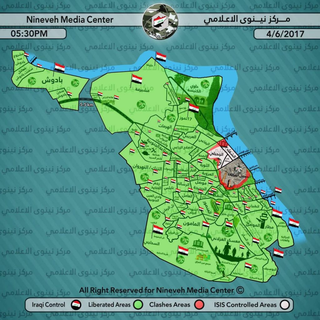 Popular Mobilization Units Advance To Tal Safouk Border Crossing With Syria