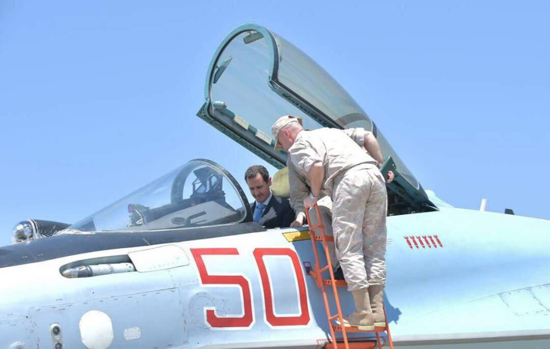 President Assad Visited Russian Khmeimim Air Base In Syria (Photo Report, Video)