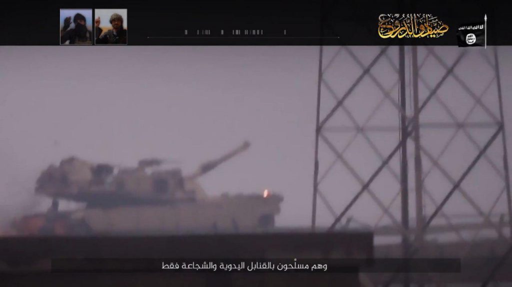 ISIS Means And Measures Against Armoured Vehicles - Photos