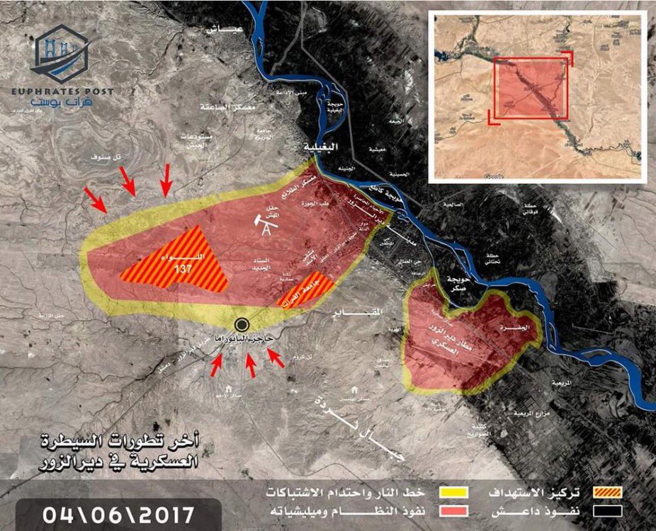 ISIS Intensifies Operations In Deir Ezzor, Takes Panorama Roundabout South Of City