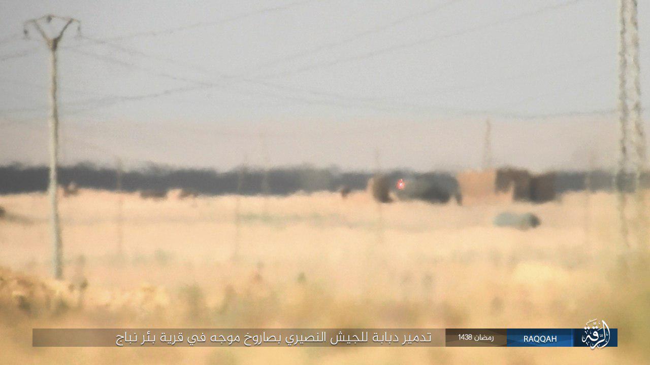 Government Forces Advancing Against ISIS At Ithriyah-Resafa Road