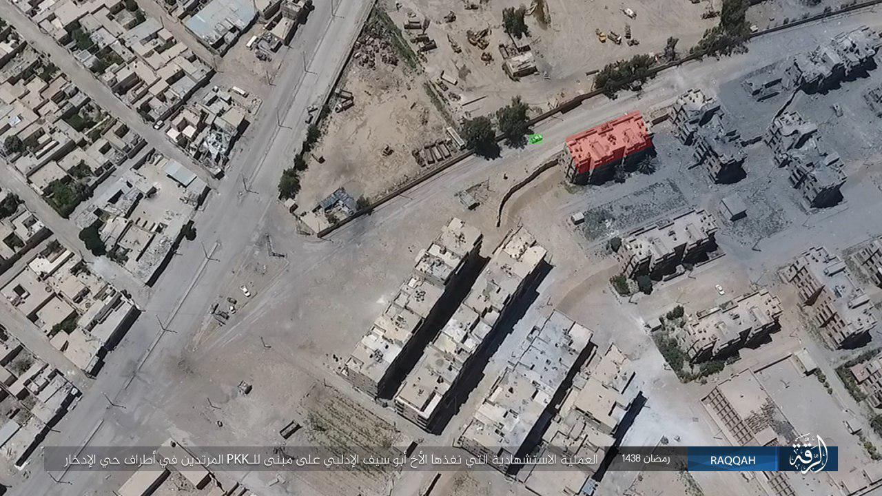 Three ISIS VBIED Attacks Against Syrian Democratic Forces in Raqqa (Photos)