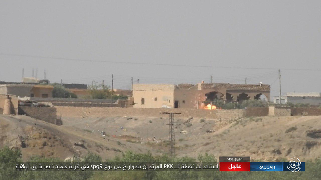 Three ISIS VBIED Attacks Against Syrian Democratic Forces in Raqqa (Photos)