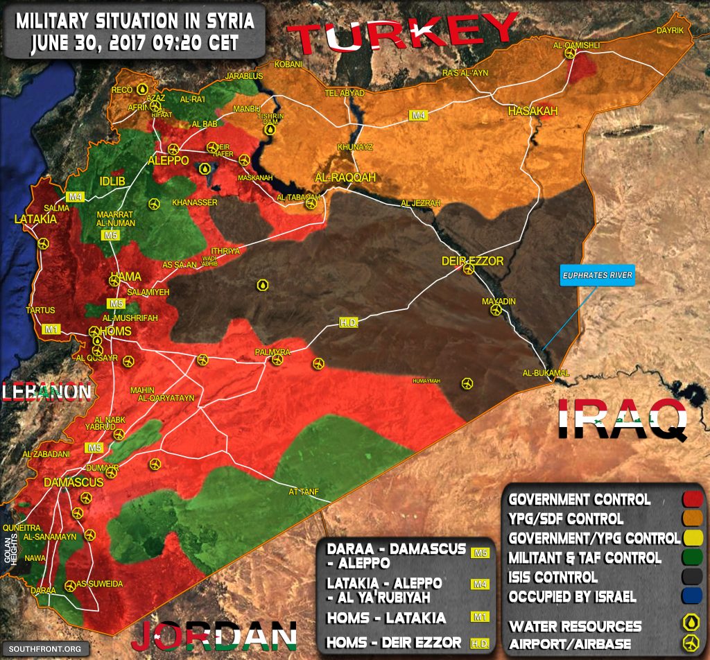 Blatant Propaganda: US-backed Militants Deployed in At Tanf Claim They Have Frontlines With ISIS