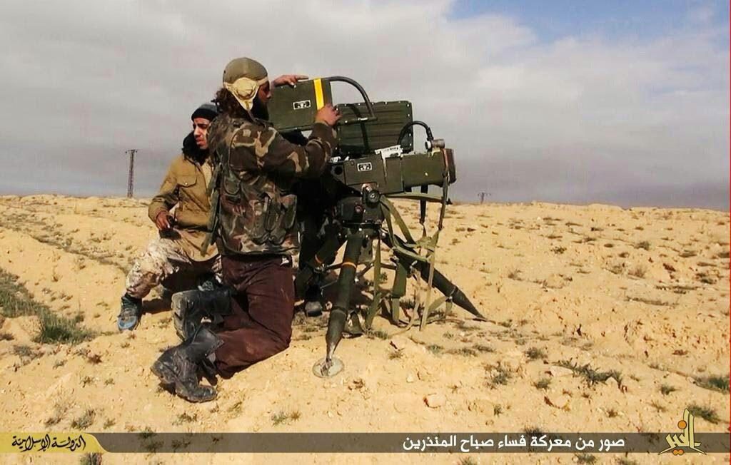 ISIS Means And Measures Against Armoured Vehicles - Photos