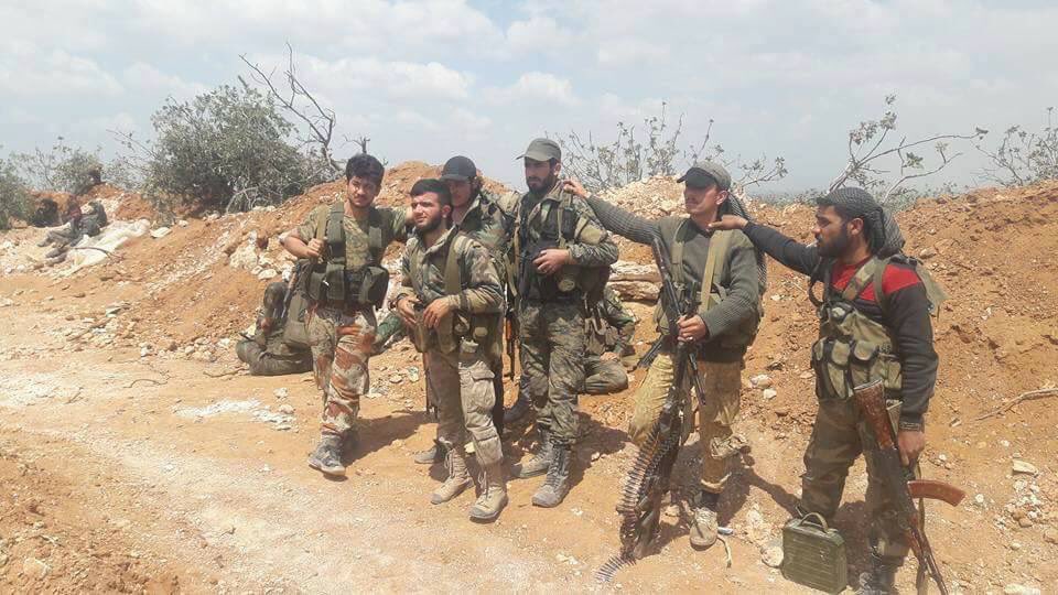 Photos: Syrian Army Troops In Raqqah Province