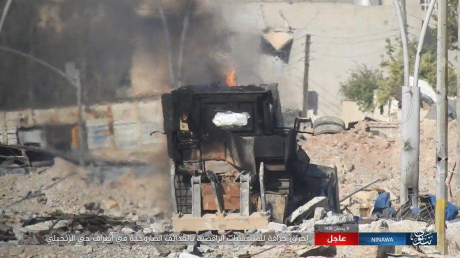 ISIS Counter-Attacks In Mosul. PMU Advances Near Syrian Border (Photos, Map)