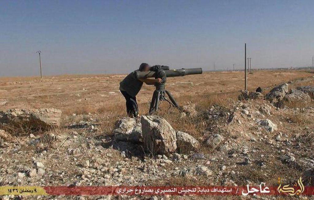 ISIS Means And Measures Against Armoured Vehicles - Photos