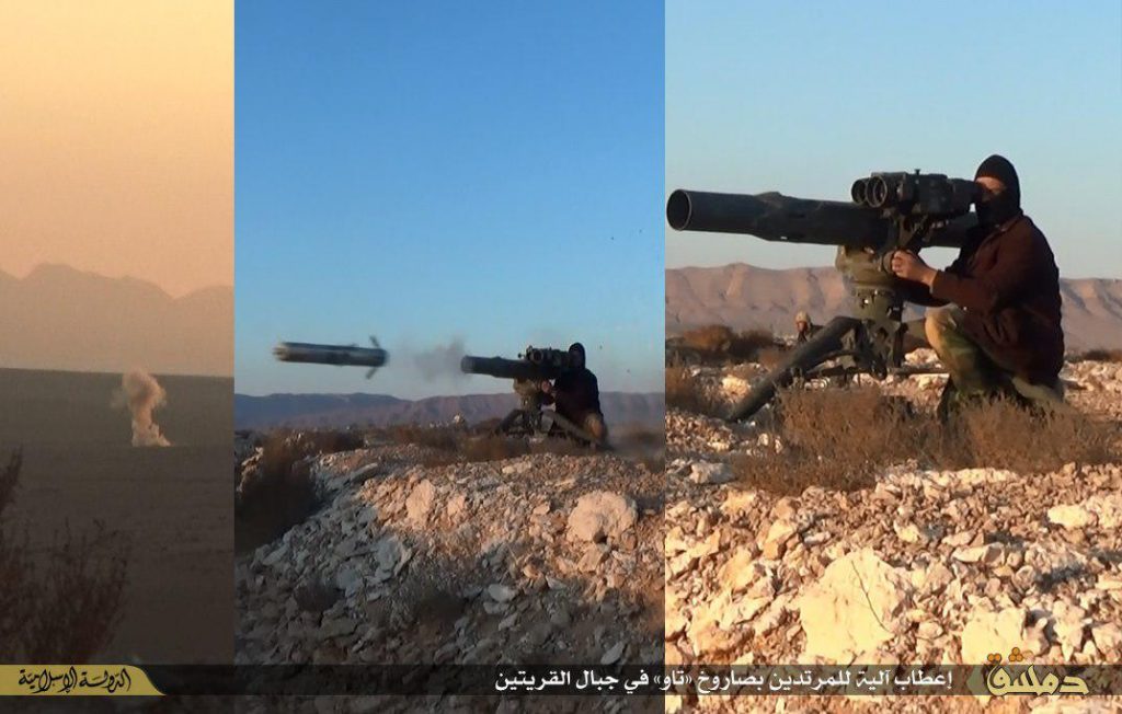 ISIS Means And Measures Against Armoured Vehicles - Photos