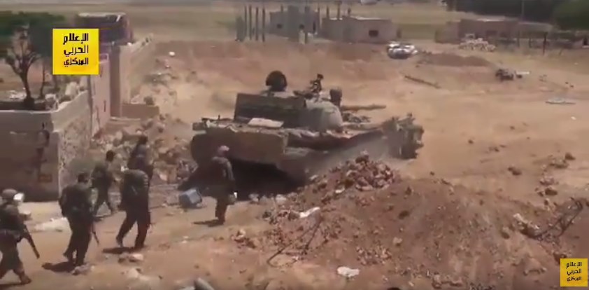 Video: Tiger Forces Advancing Against ISIS In Raqqah Province