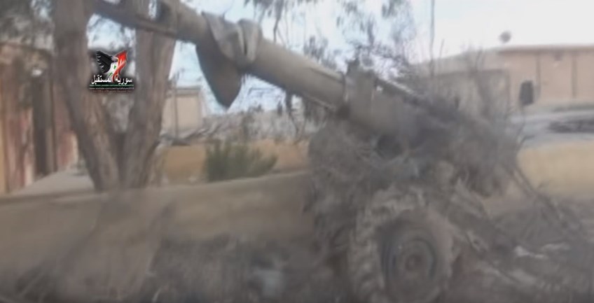 Video: Government Forces Seized Large ISIS Tank Workshop Near Resafa In Raqqah Province