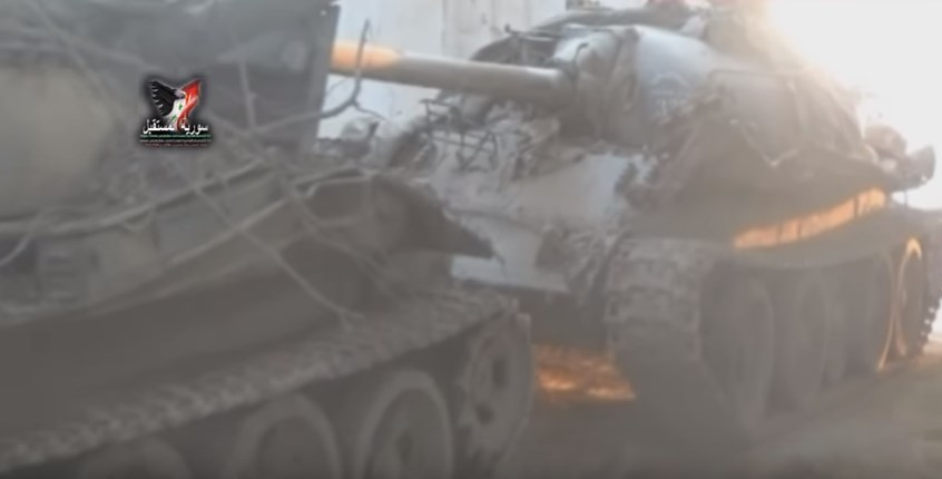 Video: Government Forces Seized Large ISIS Tank Workshop Near Resafa In Raqqah Province