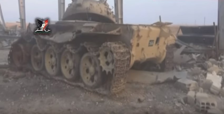 Video: Government Forces Seized Large ISIS Tank Workshop Near Resafa In Raqqah Province