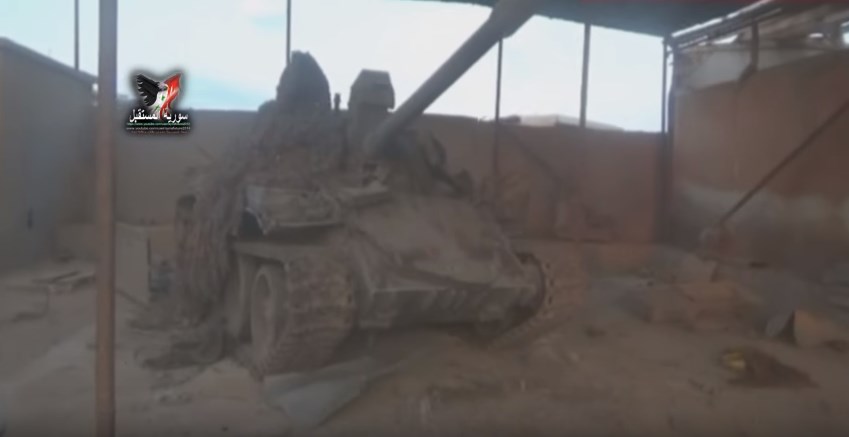 Video: Government Forces Seized Large ISIS Tank Workshop Near Resafa In Raqqah Province