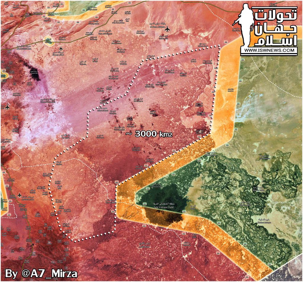 Military Situation In Eastern Damascus Desert Following Recent Gains By Syrian Army