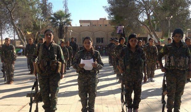 SDF Creates First Female Arab Battalion To Fight ISIS (Photos)