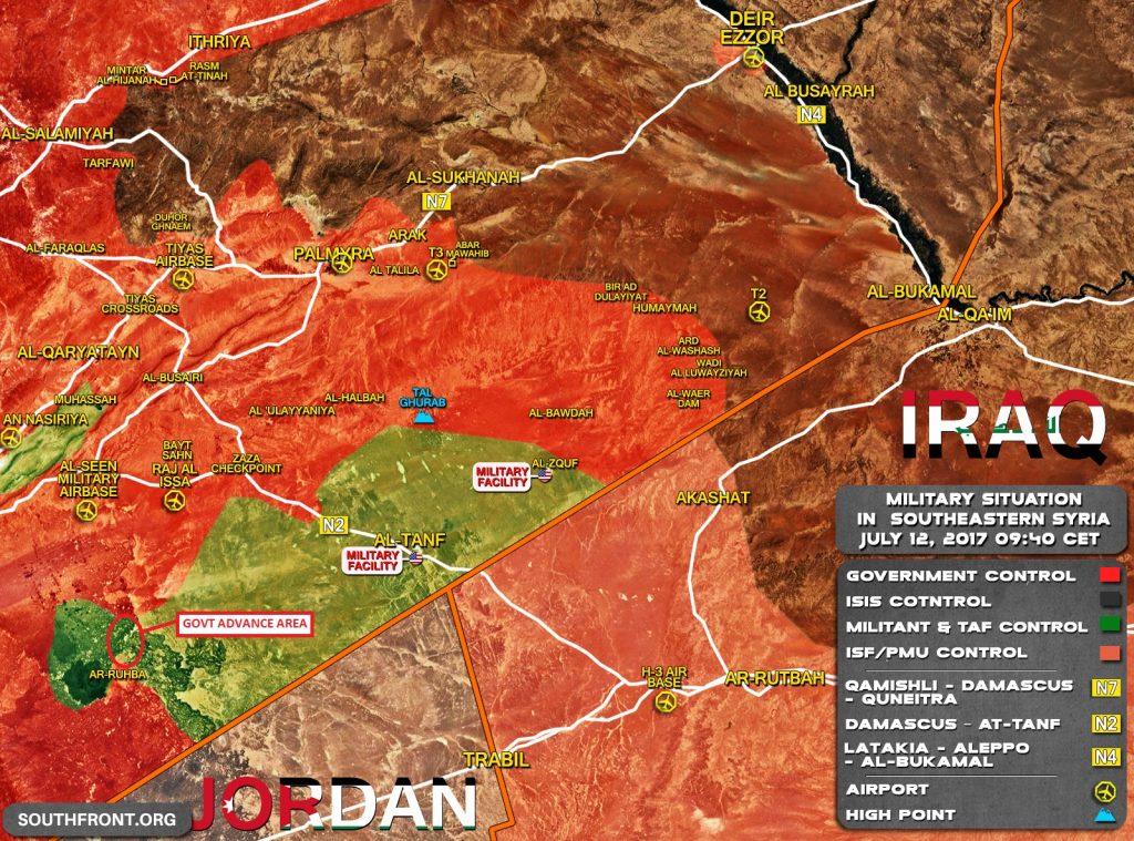 Syrian Army Closing Militant Pocket In Eastern Damascus Desert Area