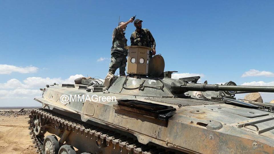 Syrian Army Closing Militant Pocket In Eastern Damascus Desert Area